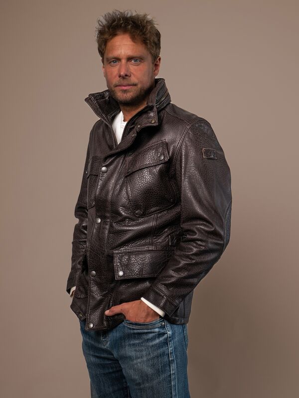Endurance Mens Leather Jacket