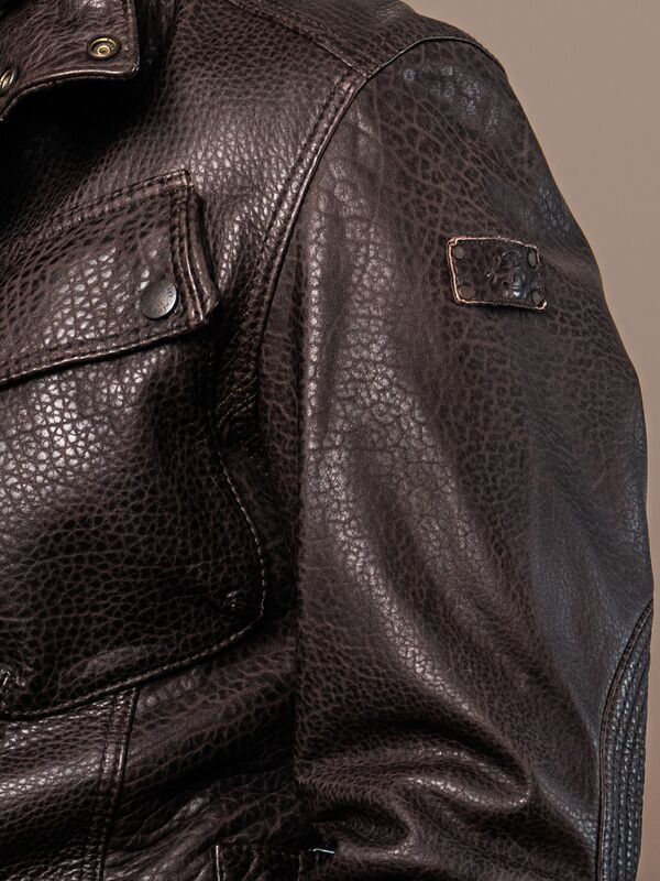 Endurance Mens Leather Jacket