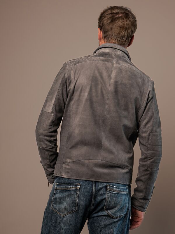 San Remo Mens Leather Jacket