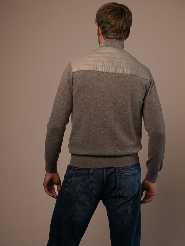 Rostow Mens Cashmere Leather Jacket