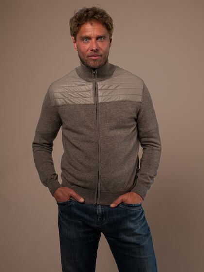 Rostow Mens Cashmere Leather Jacket