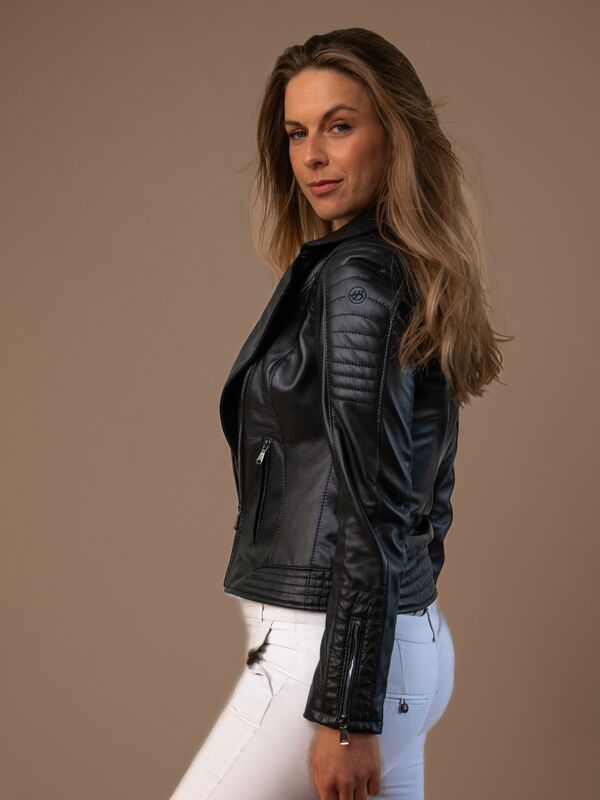 Altena Ladies Biker Leather Jacket