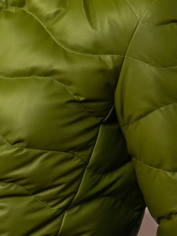 Monterey Ladies Leather Down Jacket