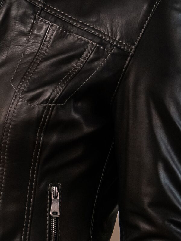Salt Lake Ladies Leather Jacket