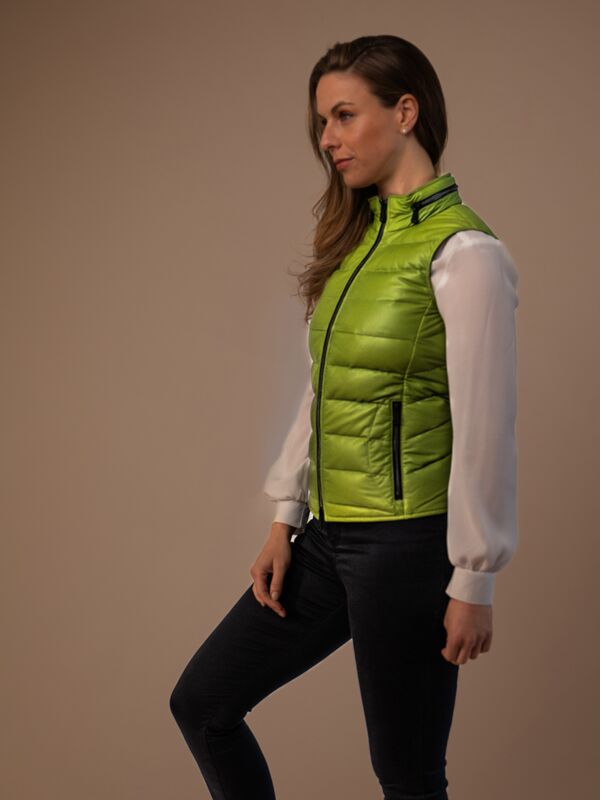 Spa Ladies Leather Down Gilet