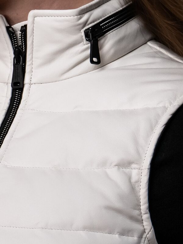 Spa Ladies Leather Down Gilet