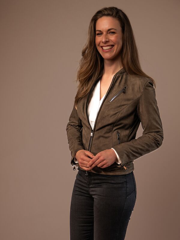 Tsukuba Ladies Leather Jacket