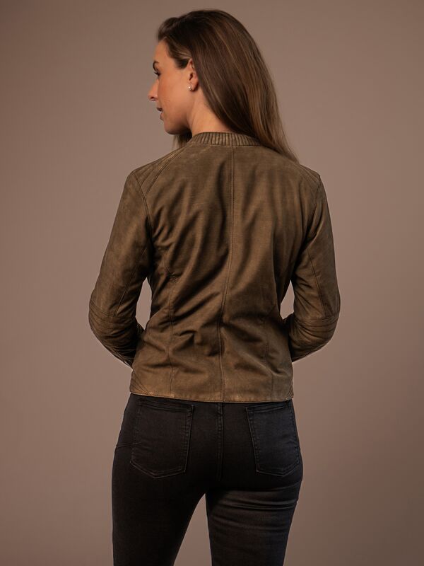 Tsukuba Ladies Leather Jacket