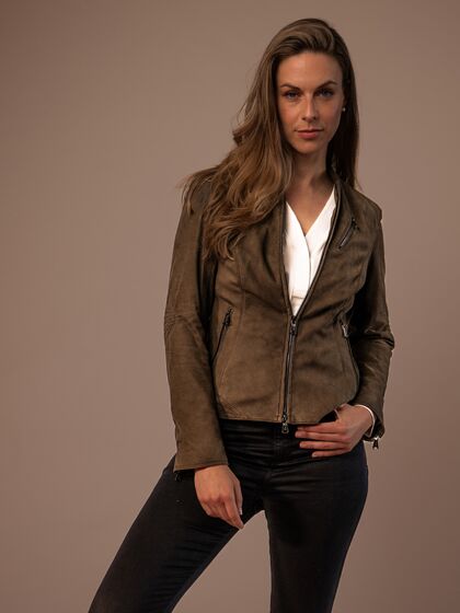 Tsukuba Ladies Leather Jacket