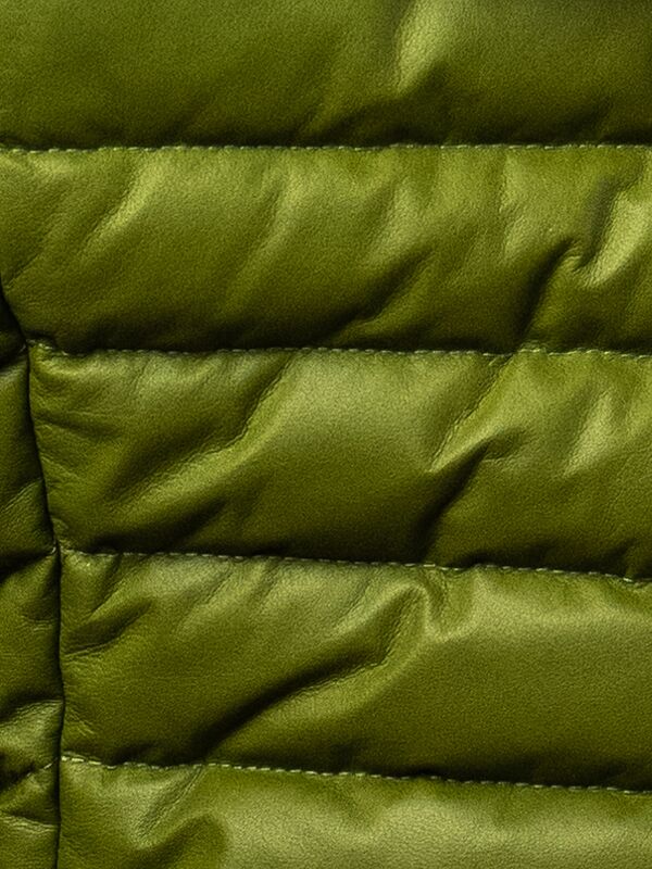 Alania Ladies Leather Down Jacket