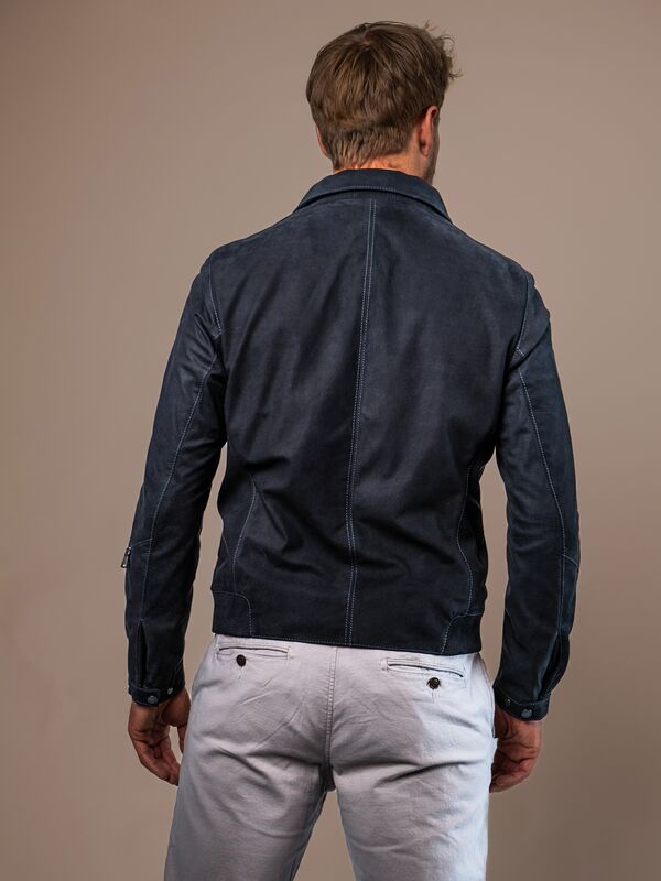 Hockenheim Mens Leather Jacket